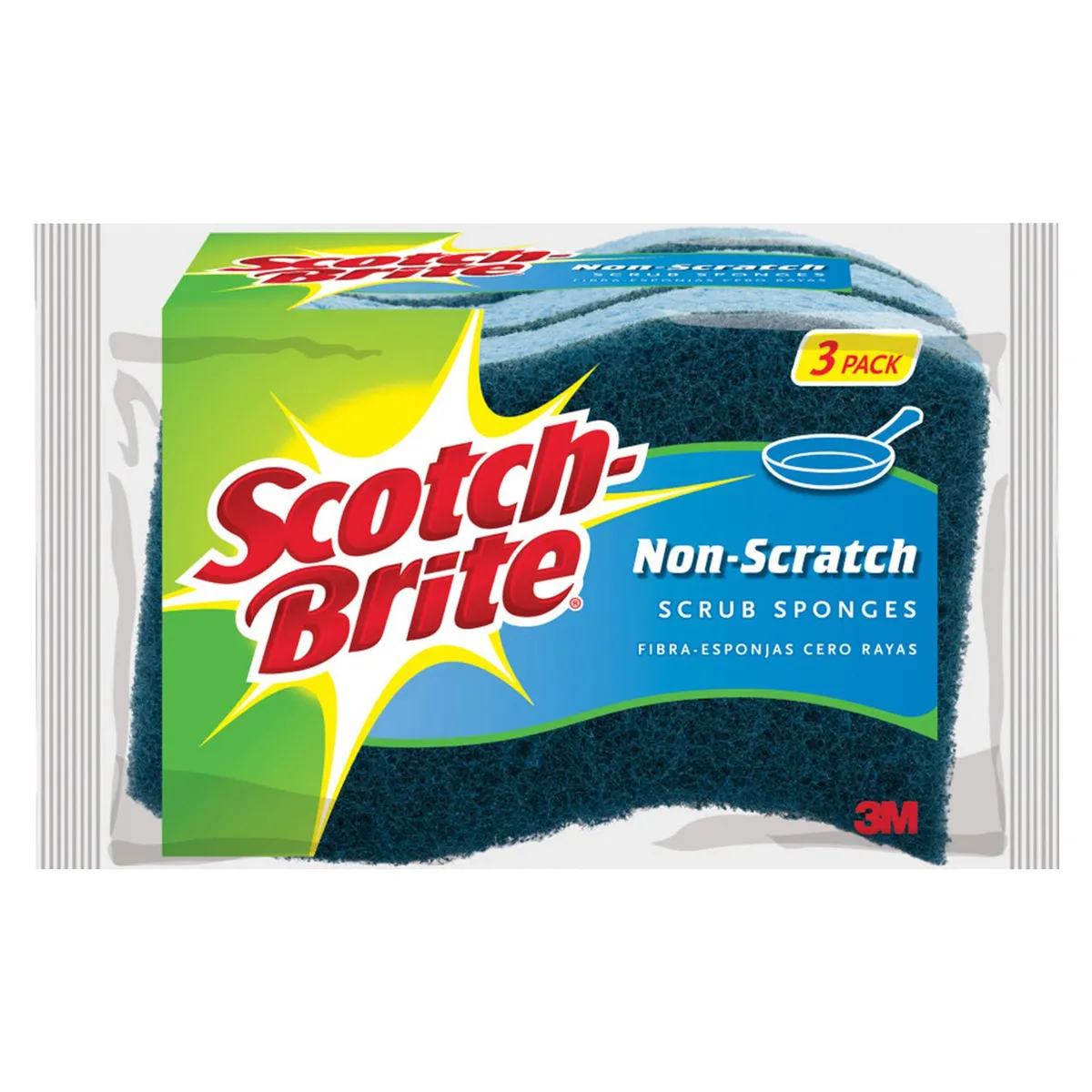 SCOTCH BRITE - Esponja De Celulosa Scotch Brite Pack X3