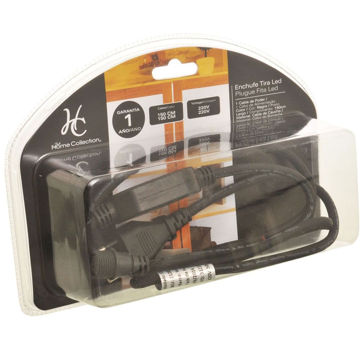 DAIRU - Enchufe Tira Led 220v 150cm