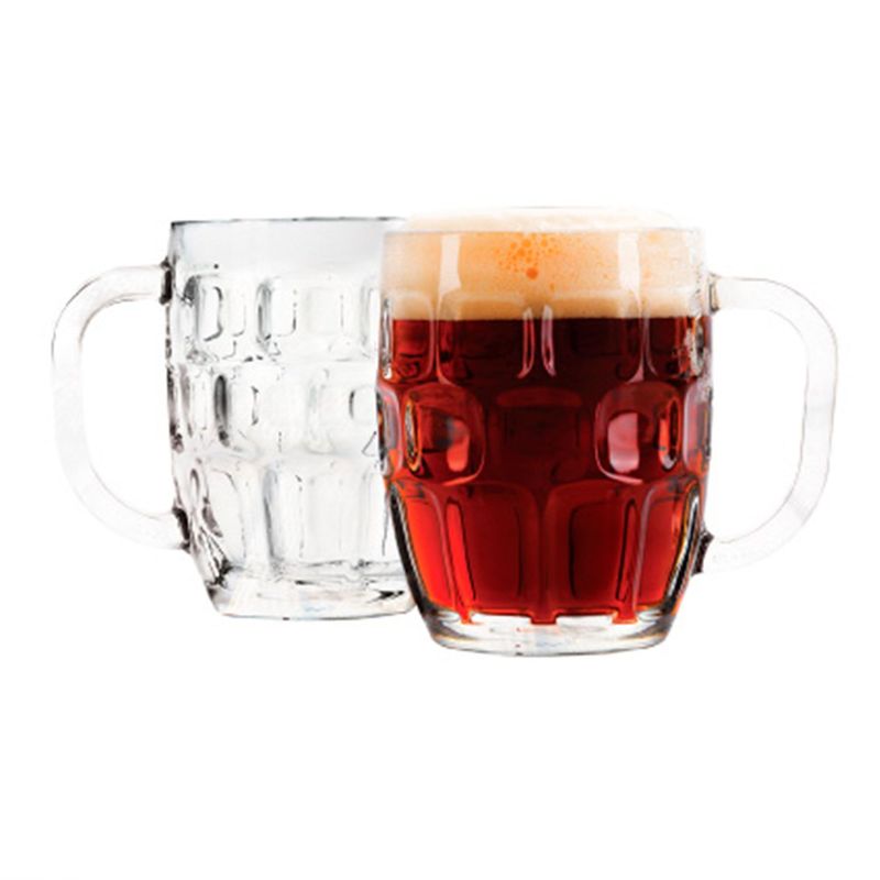 JUST HOME COLLECTION - Juego 2 vasos cerveceros