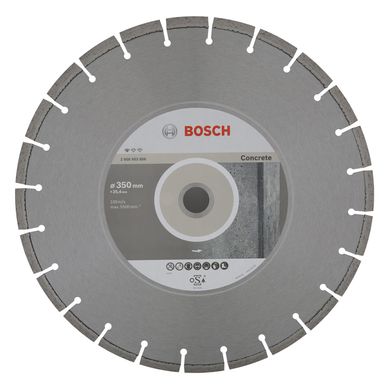 Disco Diamantado Segmentado 350x25.40x2.8x10mm Standard for Concrete Bosch