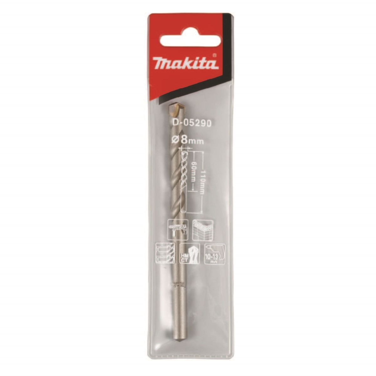 MAKITA - Bronca para Concreto 8 x 110mm Makita