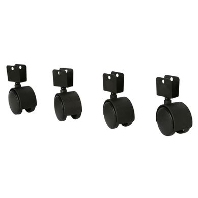 Garruchas Nylon 40 mm. x 4unid.
