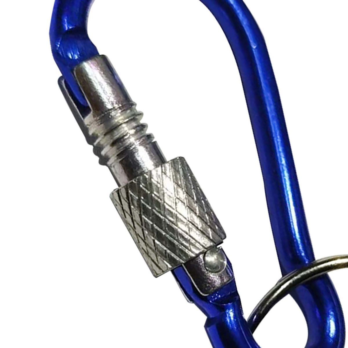 GENERICO - Mosquetón de Acero Negro B-1