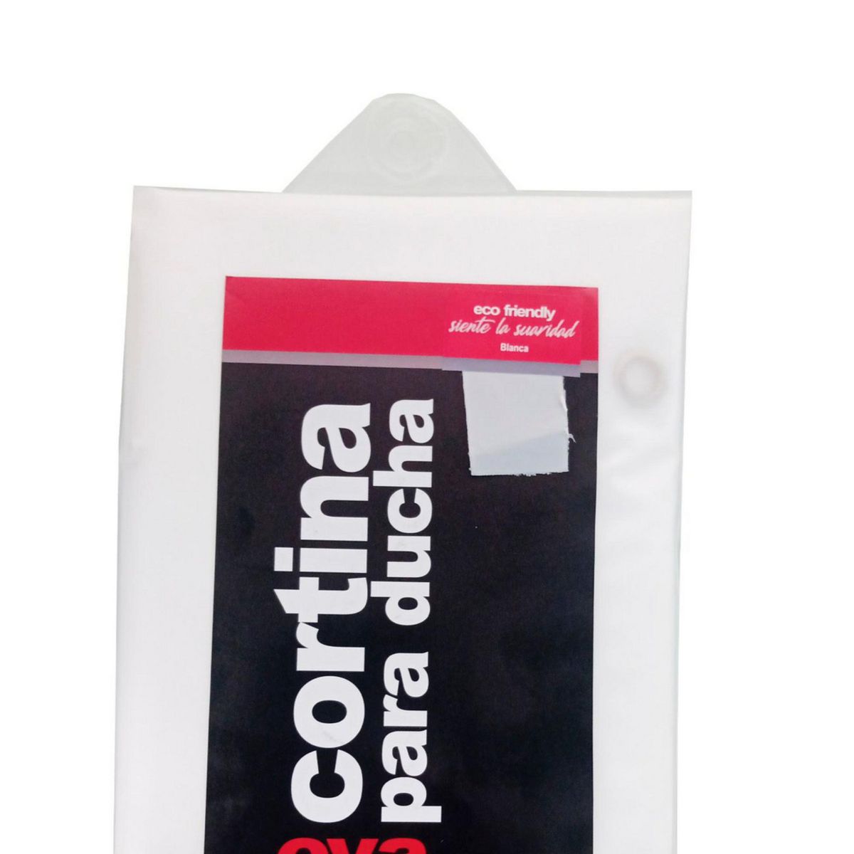 DOS POR MEDIO - Cortina de Baño Eva Blanco 180x180cm