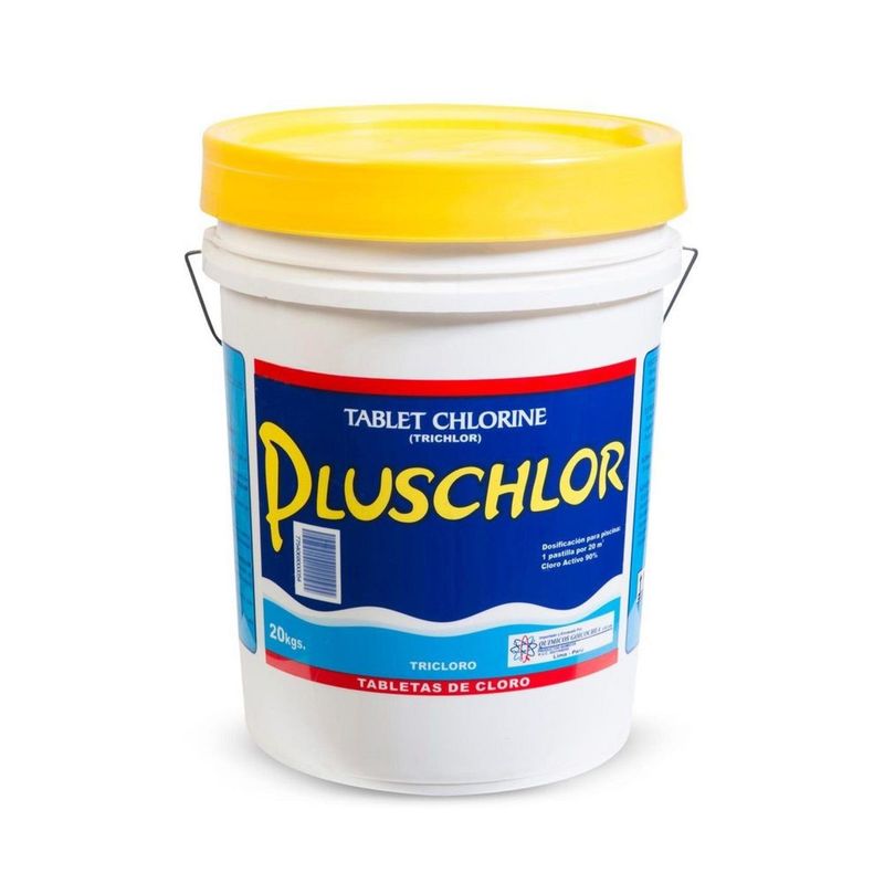 PLUSCHLOR - Cloro E/Pastll 20Kg Plus