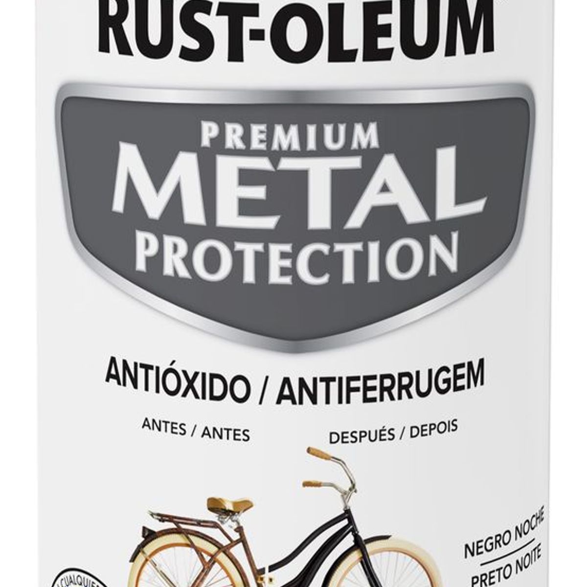Aerosol protector de superfices metalicas, Metal Protection Metálico Negro Noche 312 Gr, marca RUST OLEUM - Foto Principal