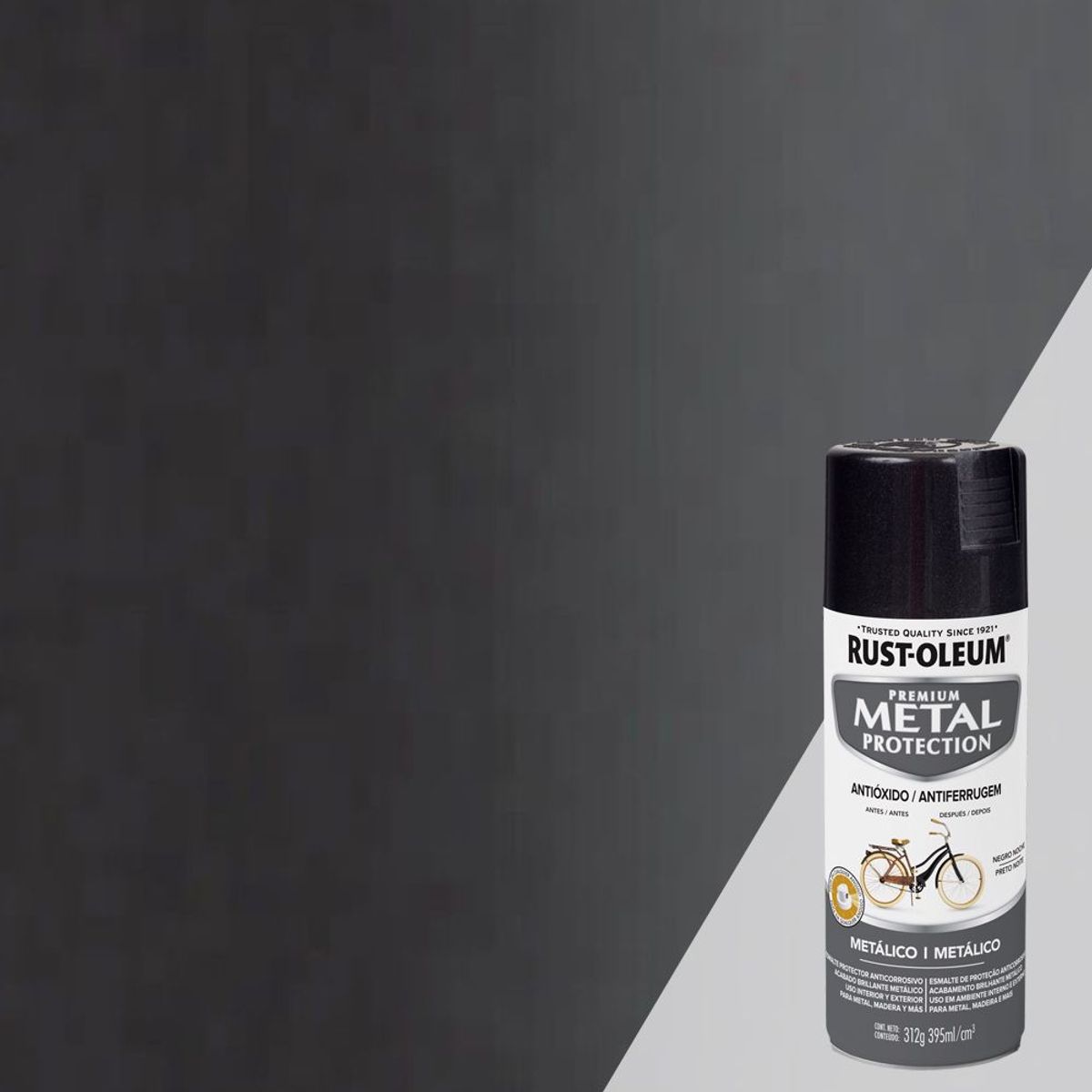 Aerosol protector de superfices metalicas, Metal Protection Metálico Negro Noche 312 Gr, marca RUST OLEUM - Foto 2
