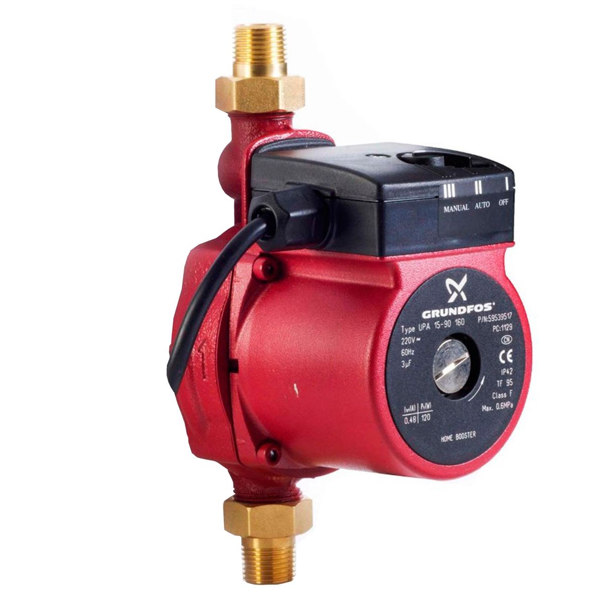 GRUNDFOS - Bomba Presurizadora 0.16HP GRUNDFOS