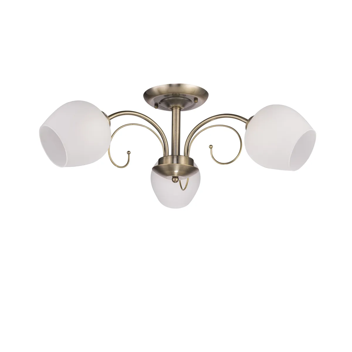 CASA BONITA - Lámpara de Techo Valencia 3L E27 Blanco