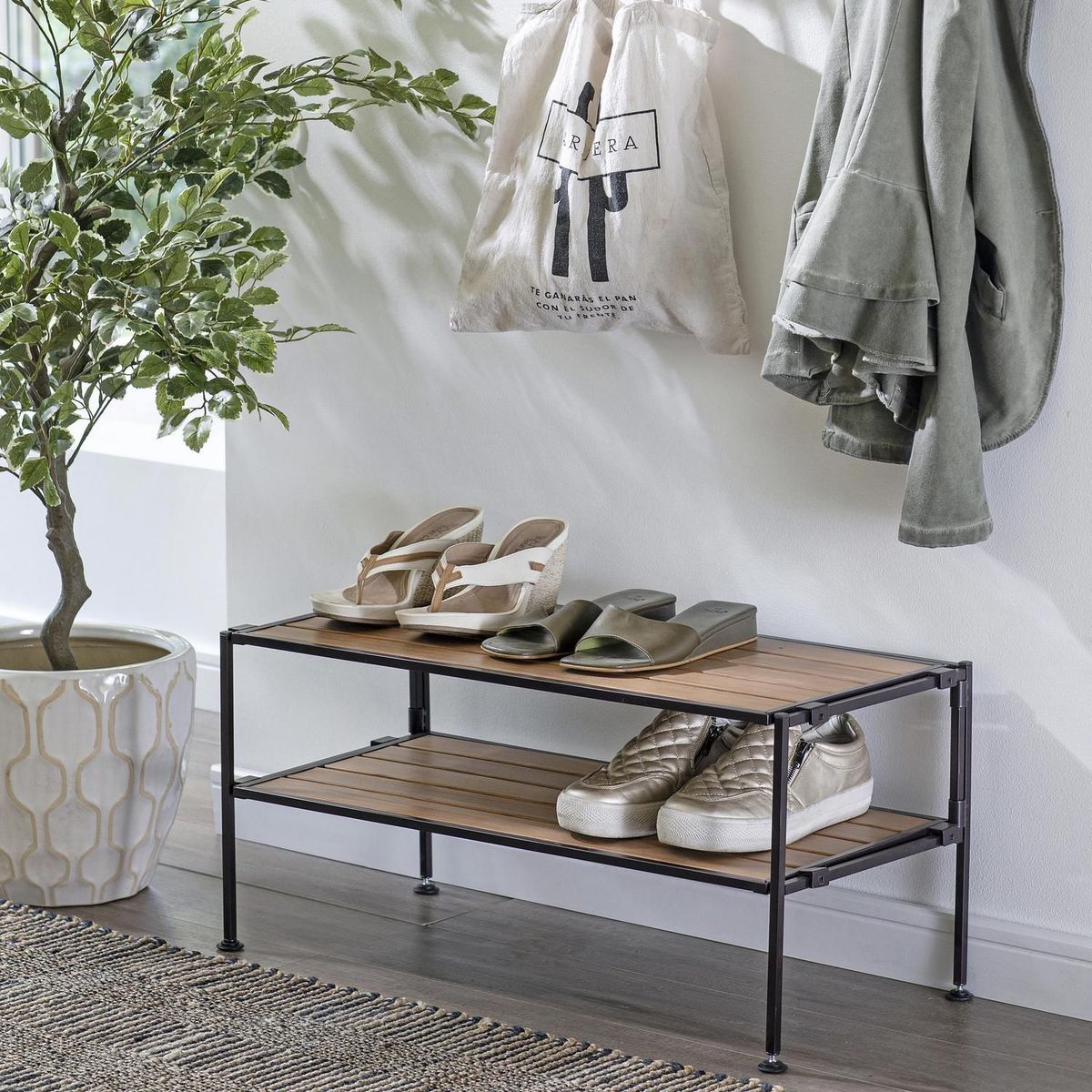 SEVILLE - Organizador de Zapatos 2 Niveles