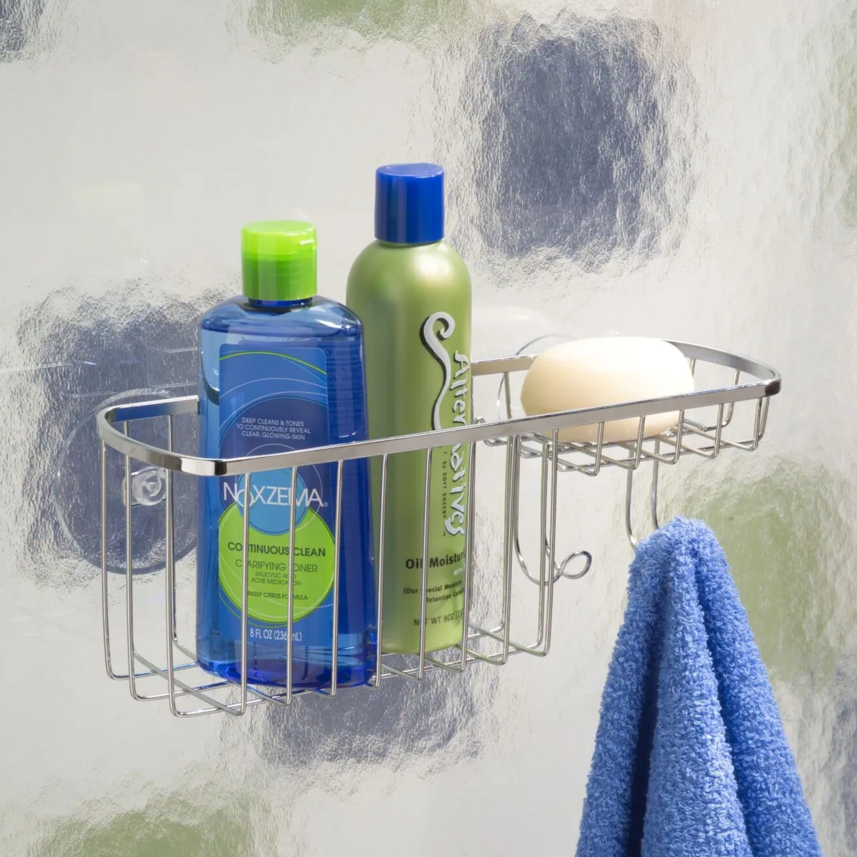 INTERDESIGN - Canasta Organizadora de Baño Acero Inoxidable