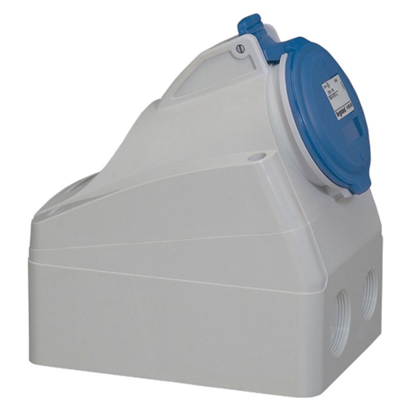 LEGRAND - Toma de Sobreponer P17 Tempra Pro IP 44  2P/T 16A 240V