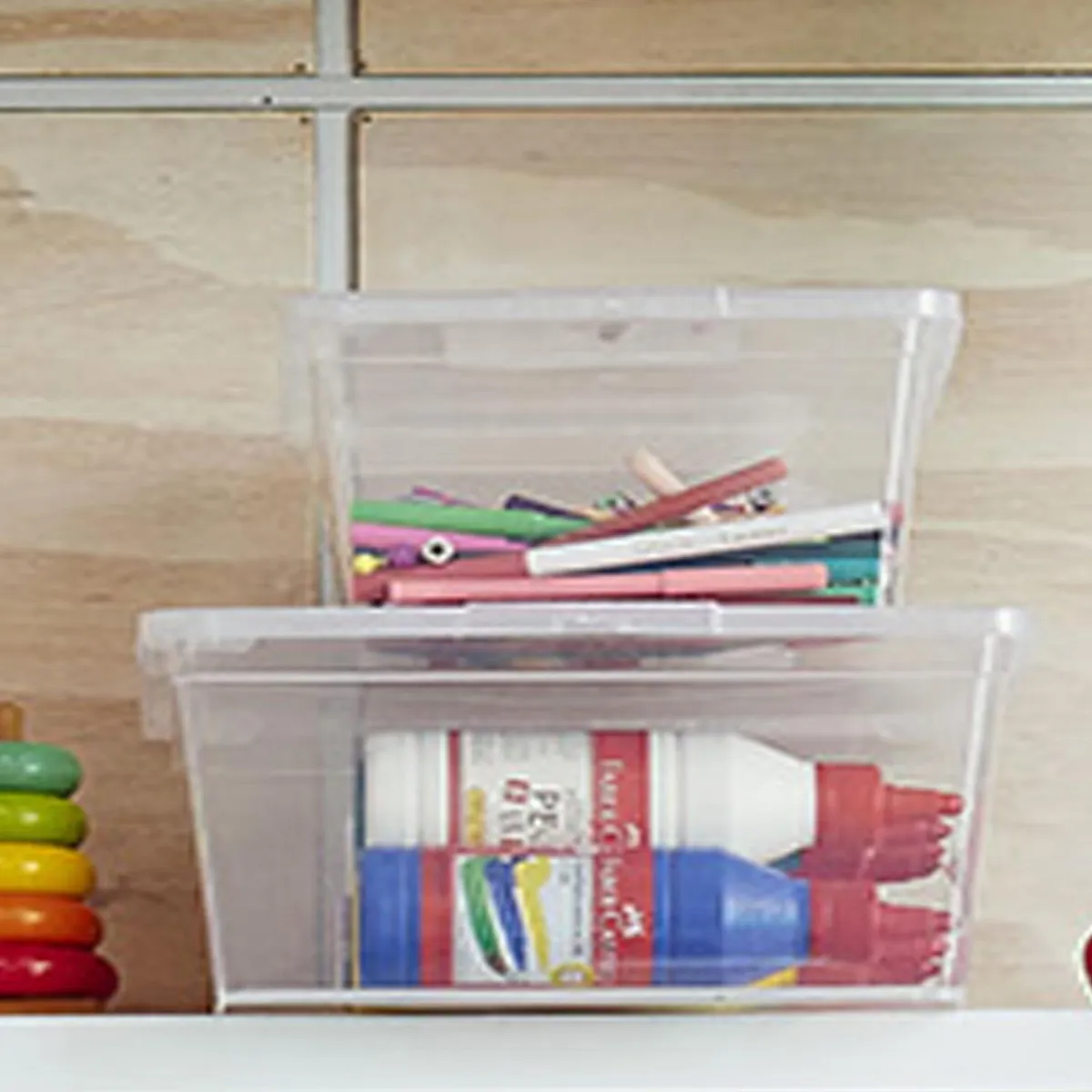 REYPLAST - Caja Plástica Organizadora Modubox Reyplast 6L