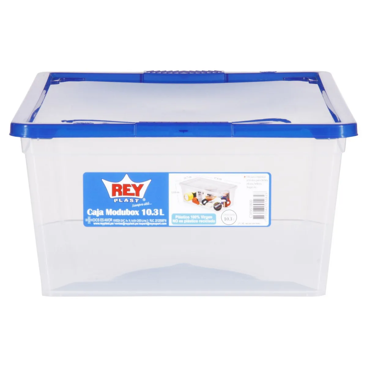 REYPLAST - Caja Organizadora Modubox Reyplast 10L