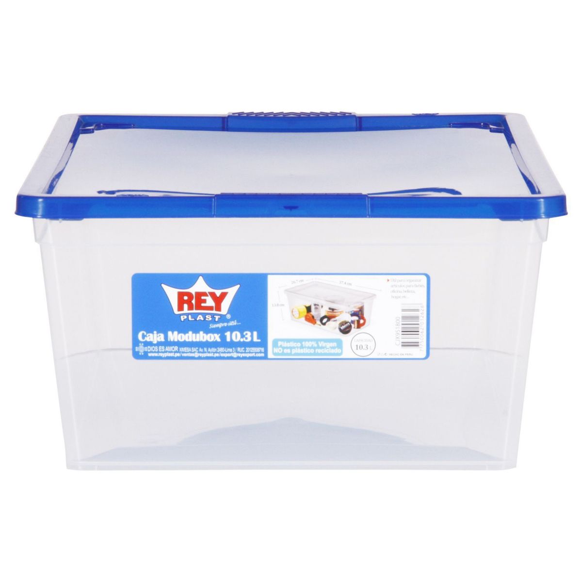 REYPLAST - Caja Organizadora Modubox Reyplast 10L