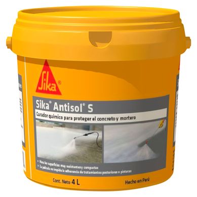 Curador de Concreto Lquido Sika Antisol S x 4L