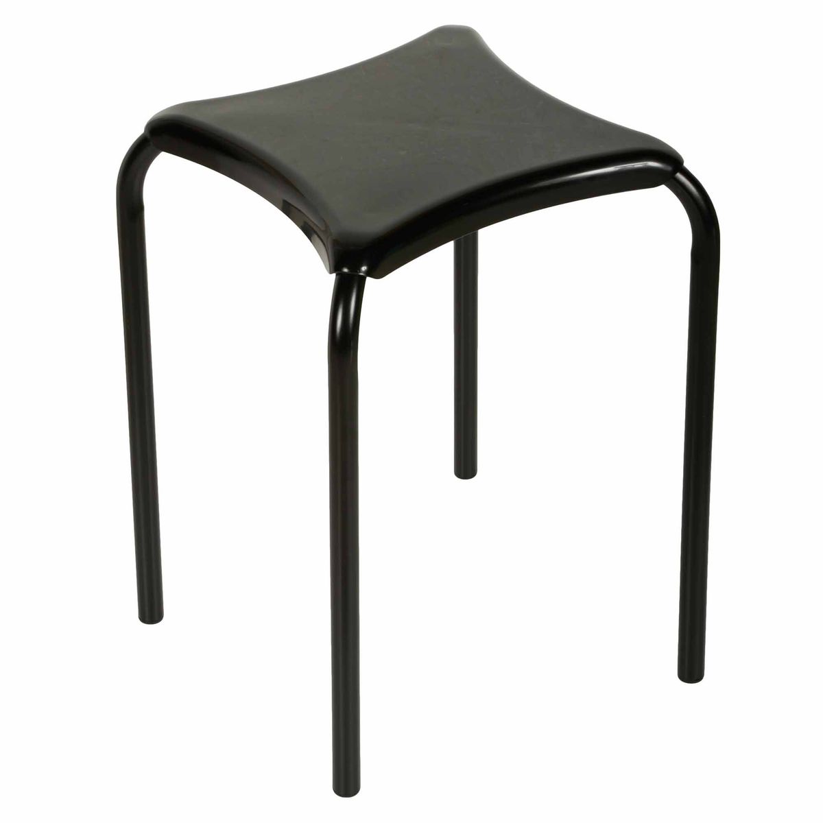 JUST HOME COLLECTION - Banco metálico negro