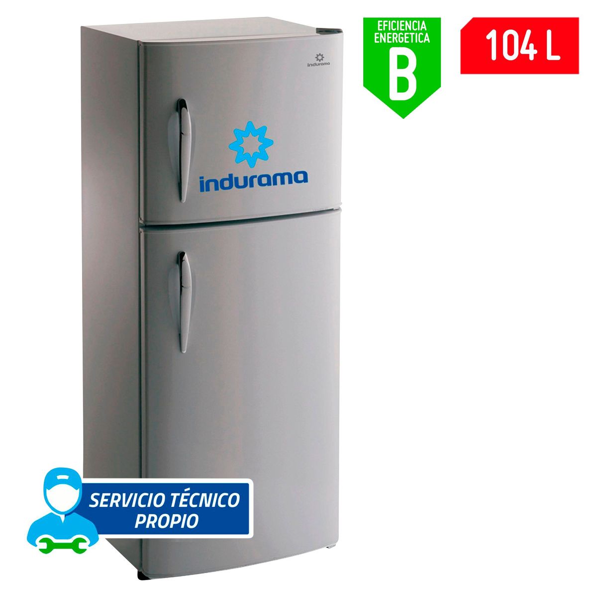 INDURAMA - Refrigeradora Indurama Top Freezer 369 Litros RI-530CR
