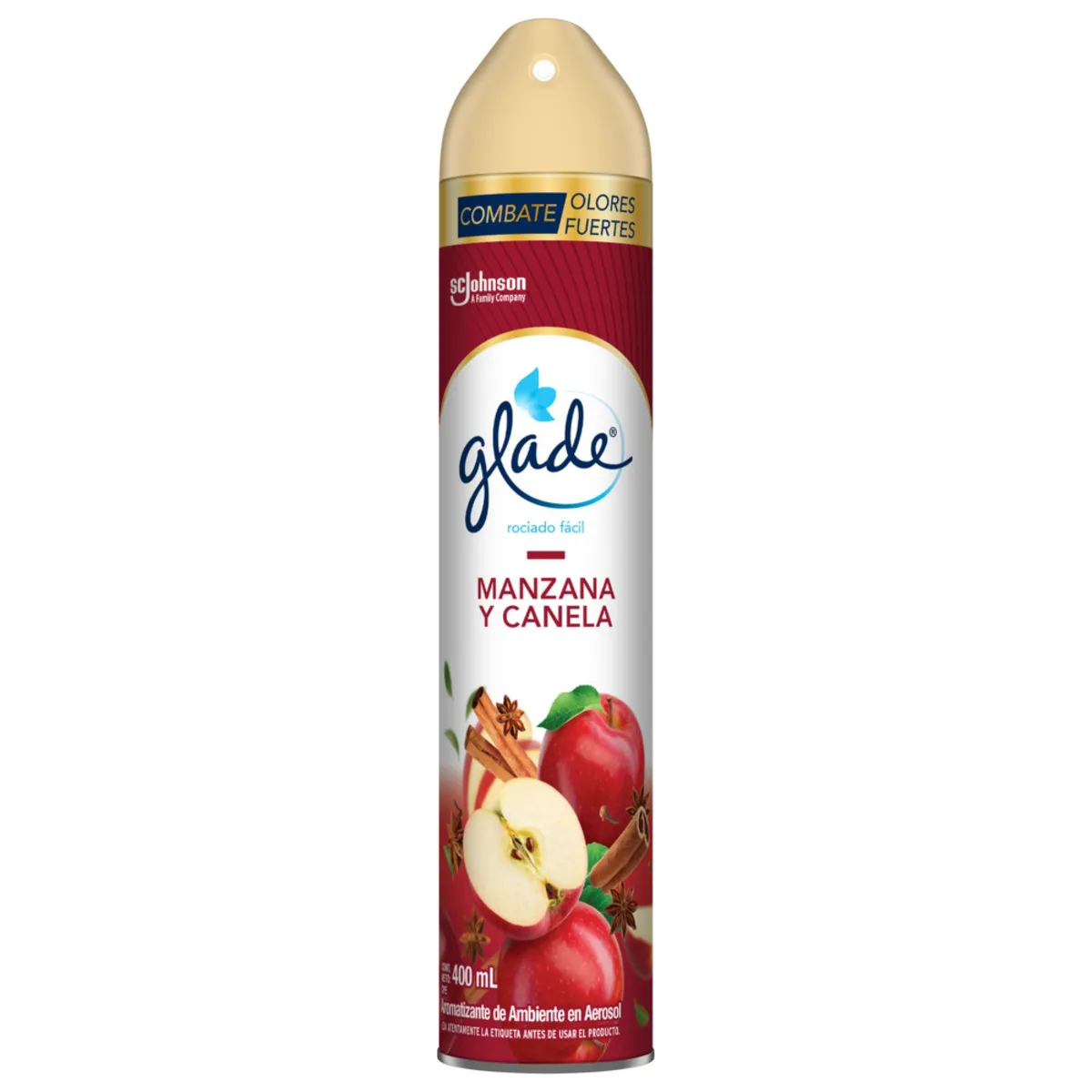 GLADE - Ambientador en aerosol Glade Manzana y Canela 400ml