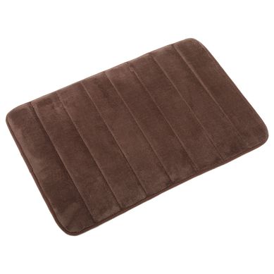 Piso de Bao Rectangular Rayas 40x60cm Caf