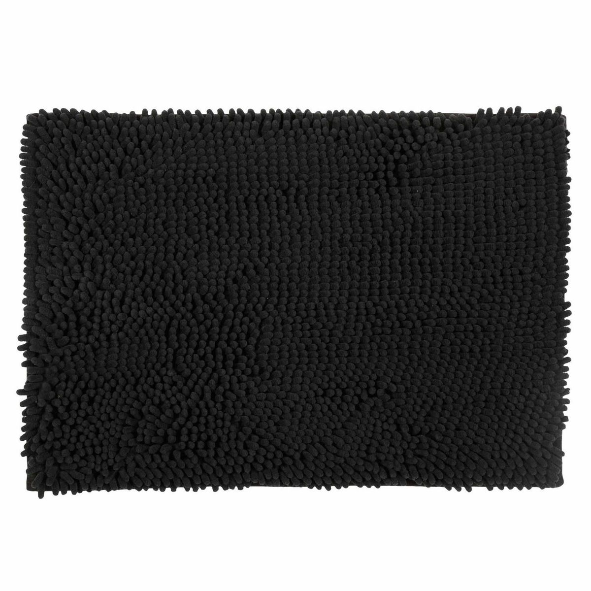 JUST HOME COLLECTION - Piso de Baño Rectangular Elite 43x61cm Negro