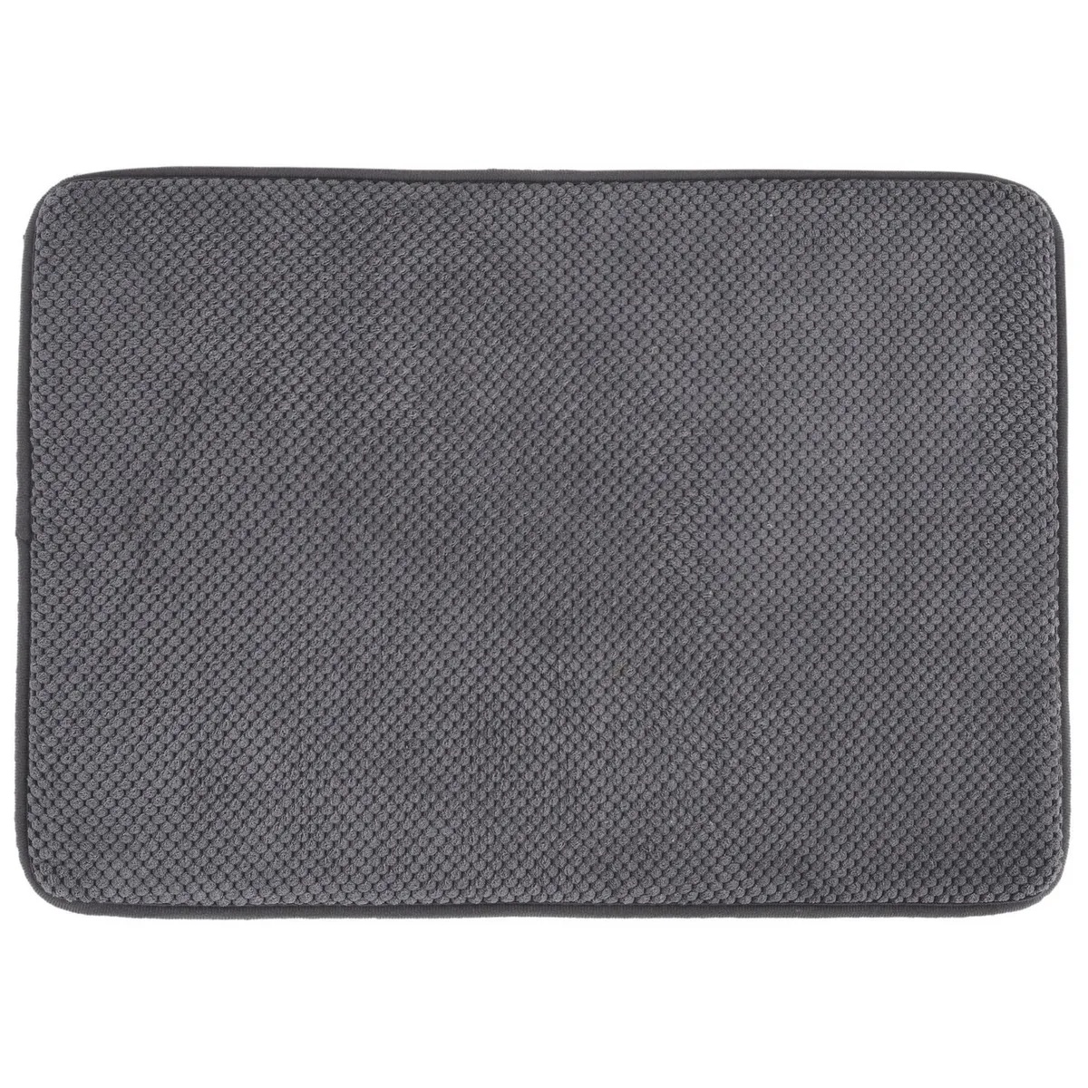 CASA BONITA - Setx2 Piso de Baño Rectangular Memo 43x61cm Grafito