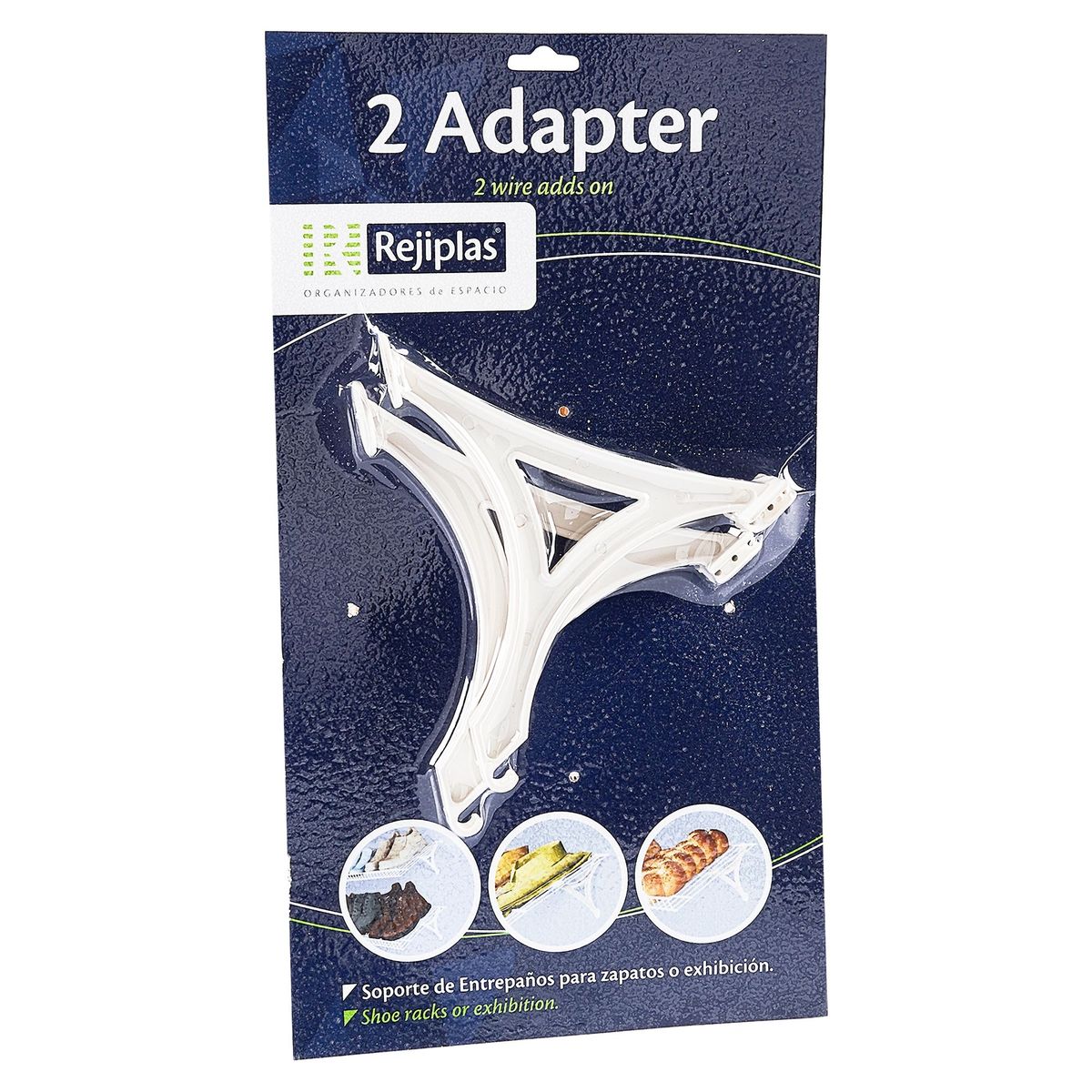 REJIPLAST - Set 2 Soportes Adapter