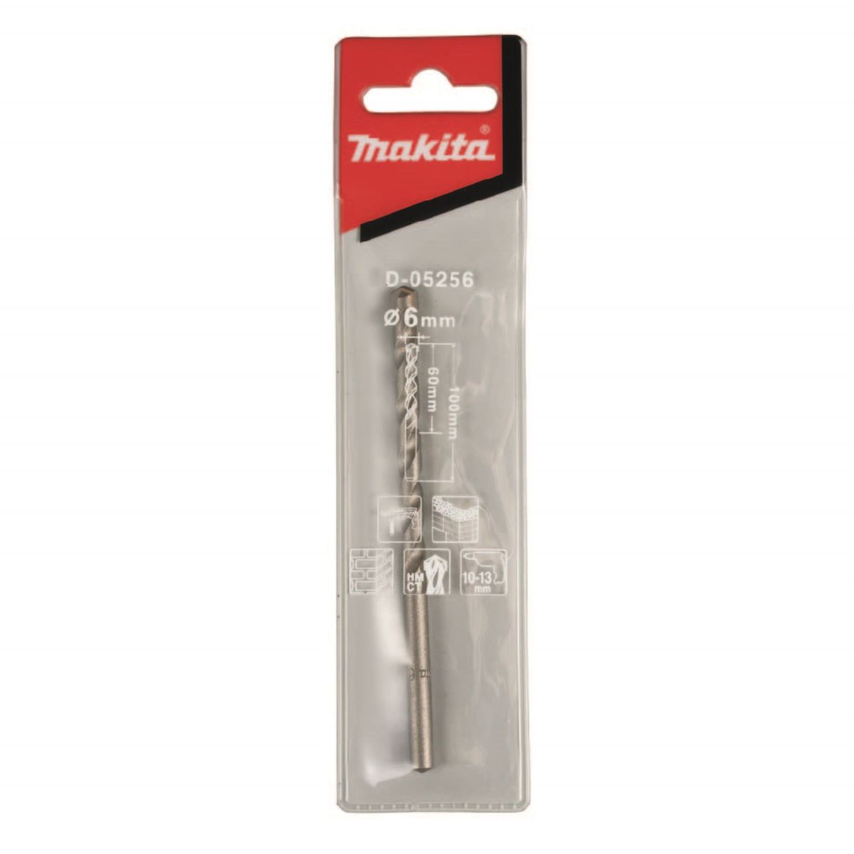 MAKITA - Broca para Concreto 6 x 100mm Makita