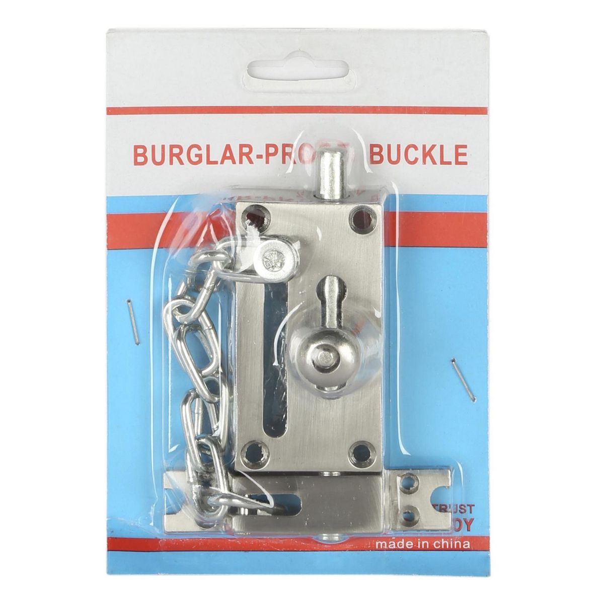 MAMUT - Pestillo Acero con Cadena 4 1/2"