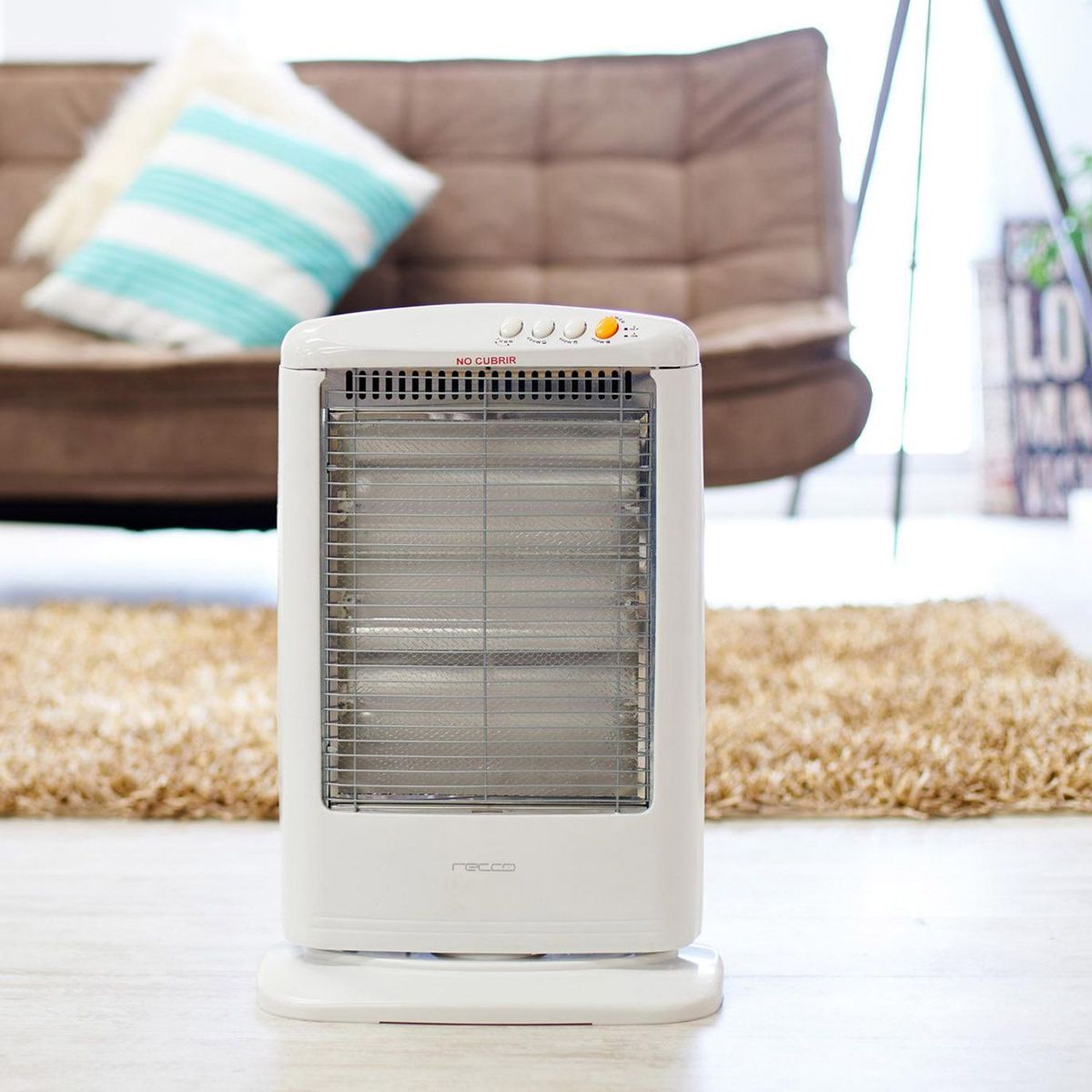 RECCO - Estufa Halógena Recco 1200W 20m2 NSB-99Y