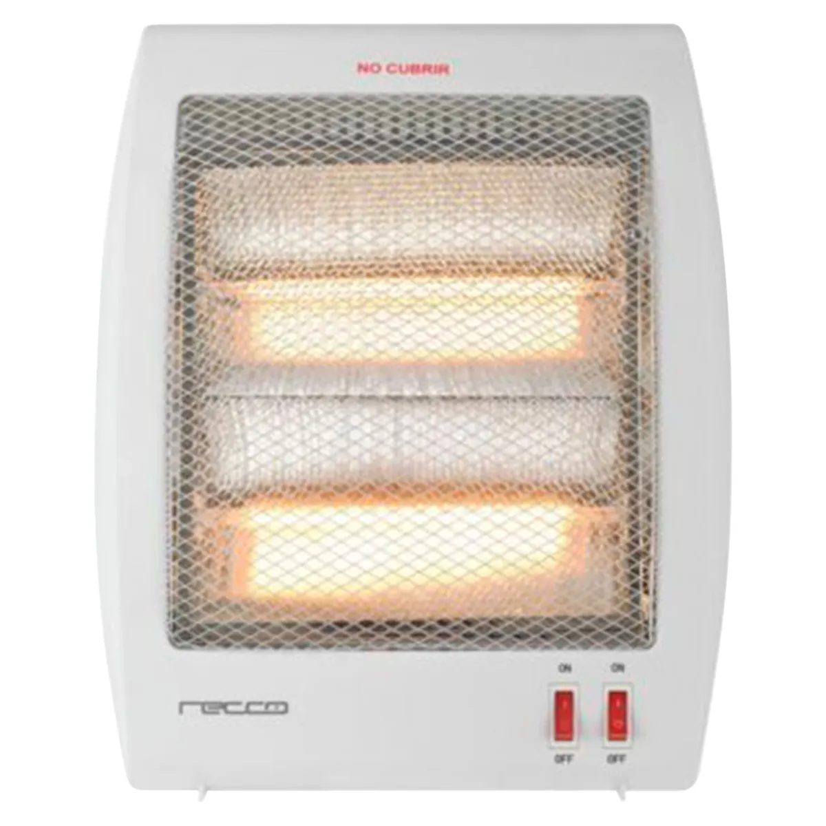 RECCO - Calefactor Halógeno Recco 800W 15m2 NSB-80L4