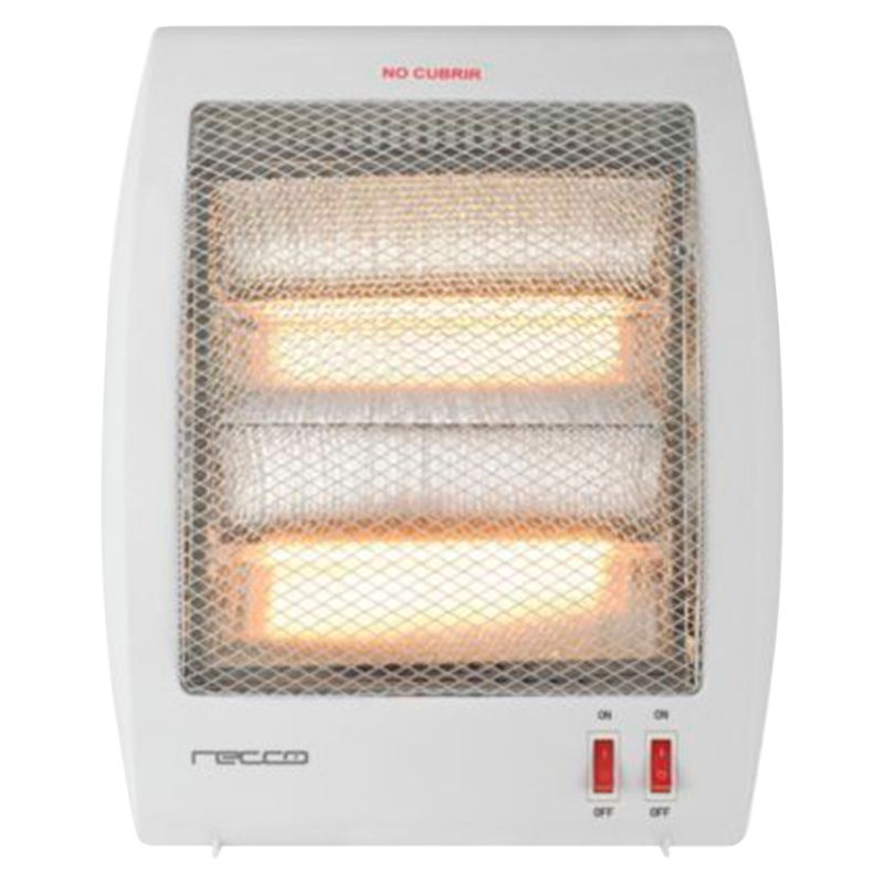 RECCO - Calefactor Halógeno Recco 800W 15m2 NSB-80L4