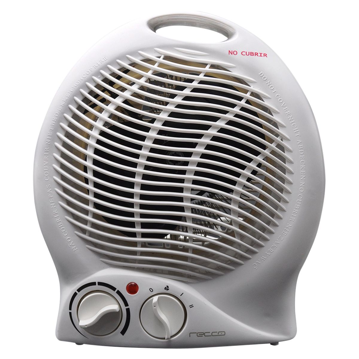 RECCO - Estufa Termoventilador Recco 1800W 18m2 FH04-W