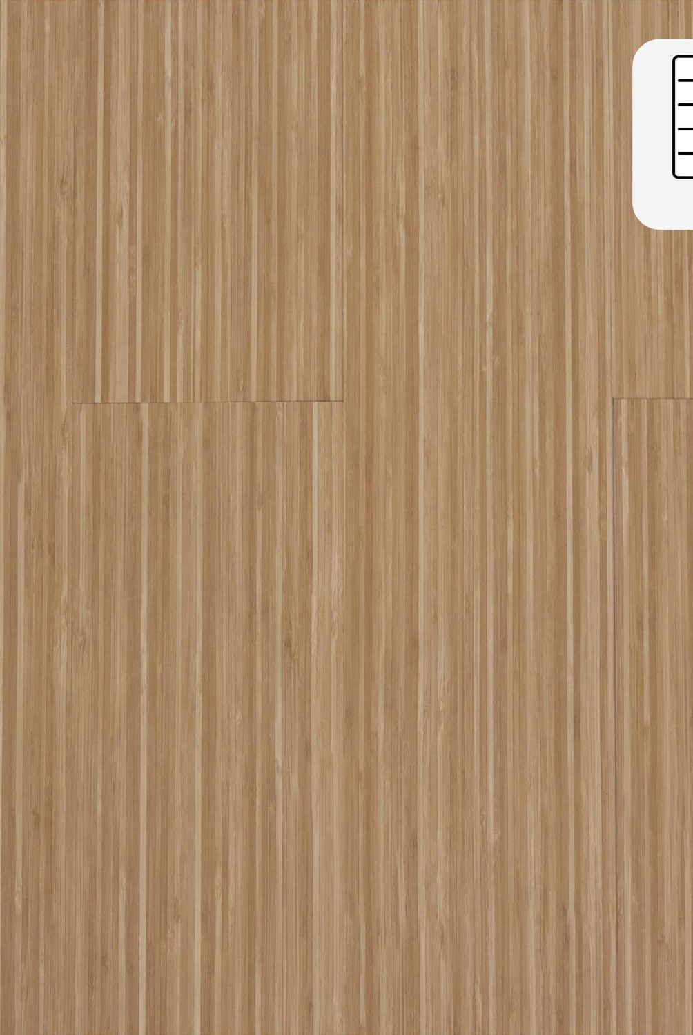 HOLZTEK - Pisos Vinílico Bambú Marrón 2mm 2.96m2