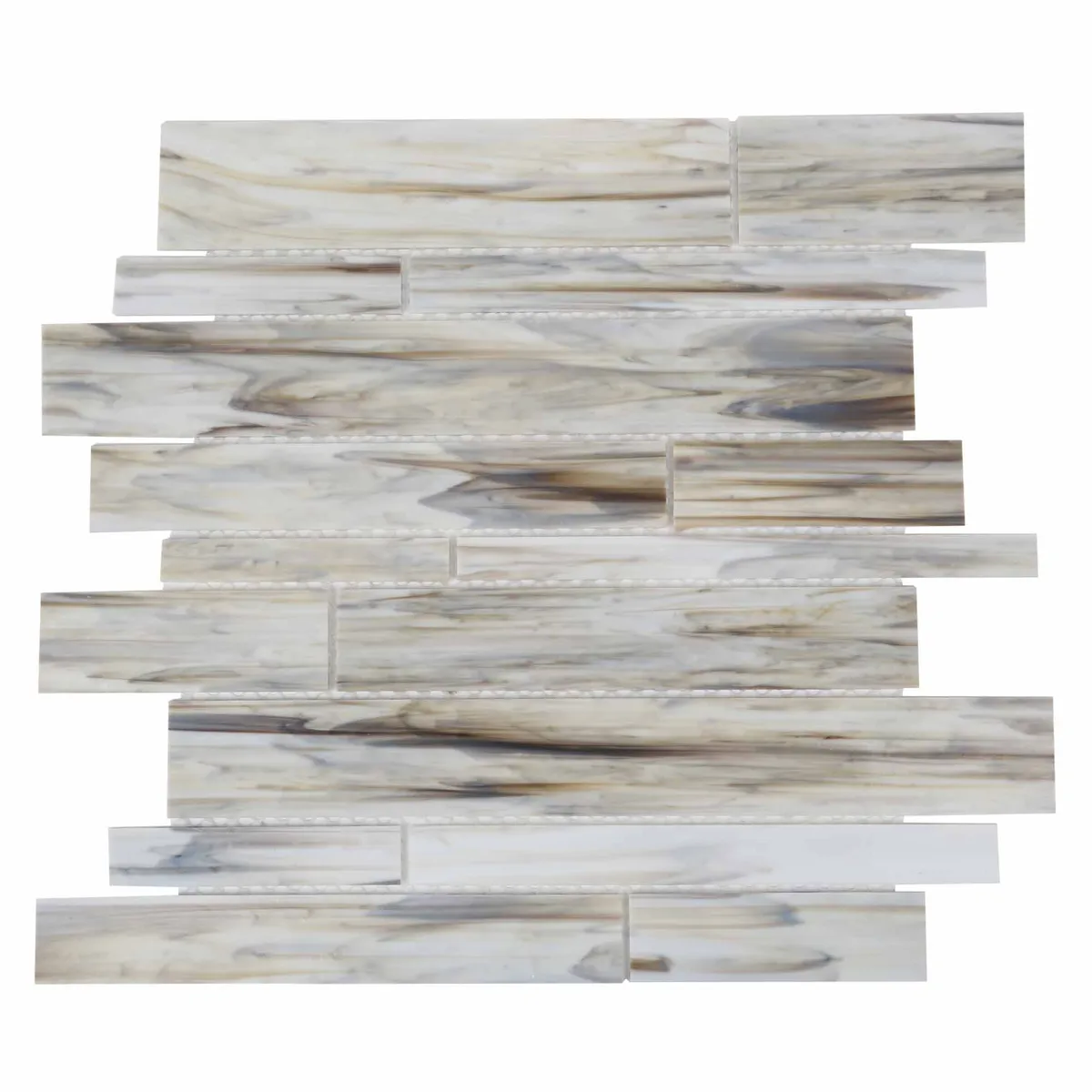 HOLZTEK - Malla decorativa 30x30cm Irregular Beige