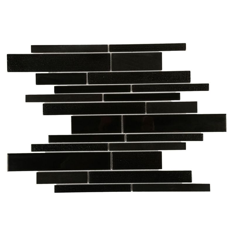 HOLZTEK - Malla decorativa Negro y gris 30x30cm