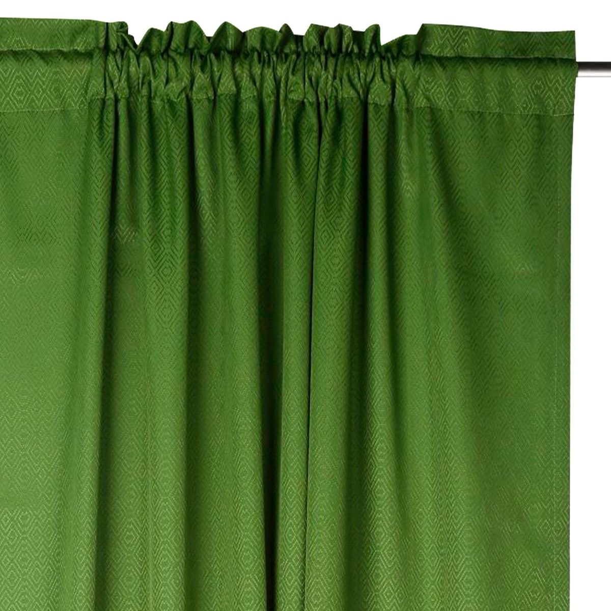 CASA BONITA - Cortina de Tela 140x225cm Verde