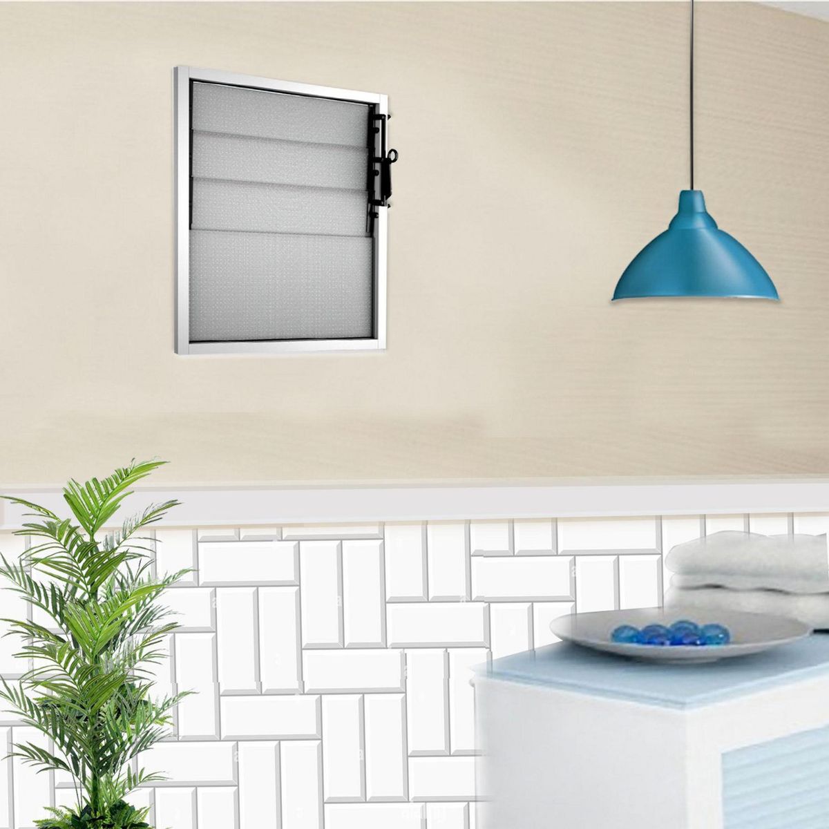WINTEC - Rejilla Ventilación de PVC Klassic 46x55cm