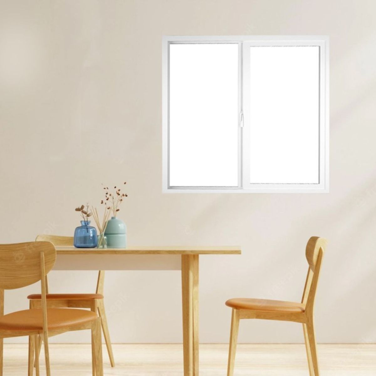 WINTEC - Ventana de PVC Klassic 100x100cm