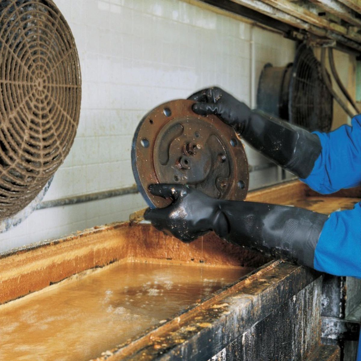 GENERICO - Guantes Industriales de Neopreno 450 Talla M