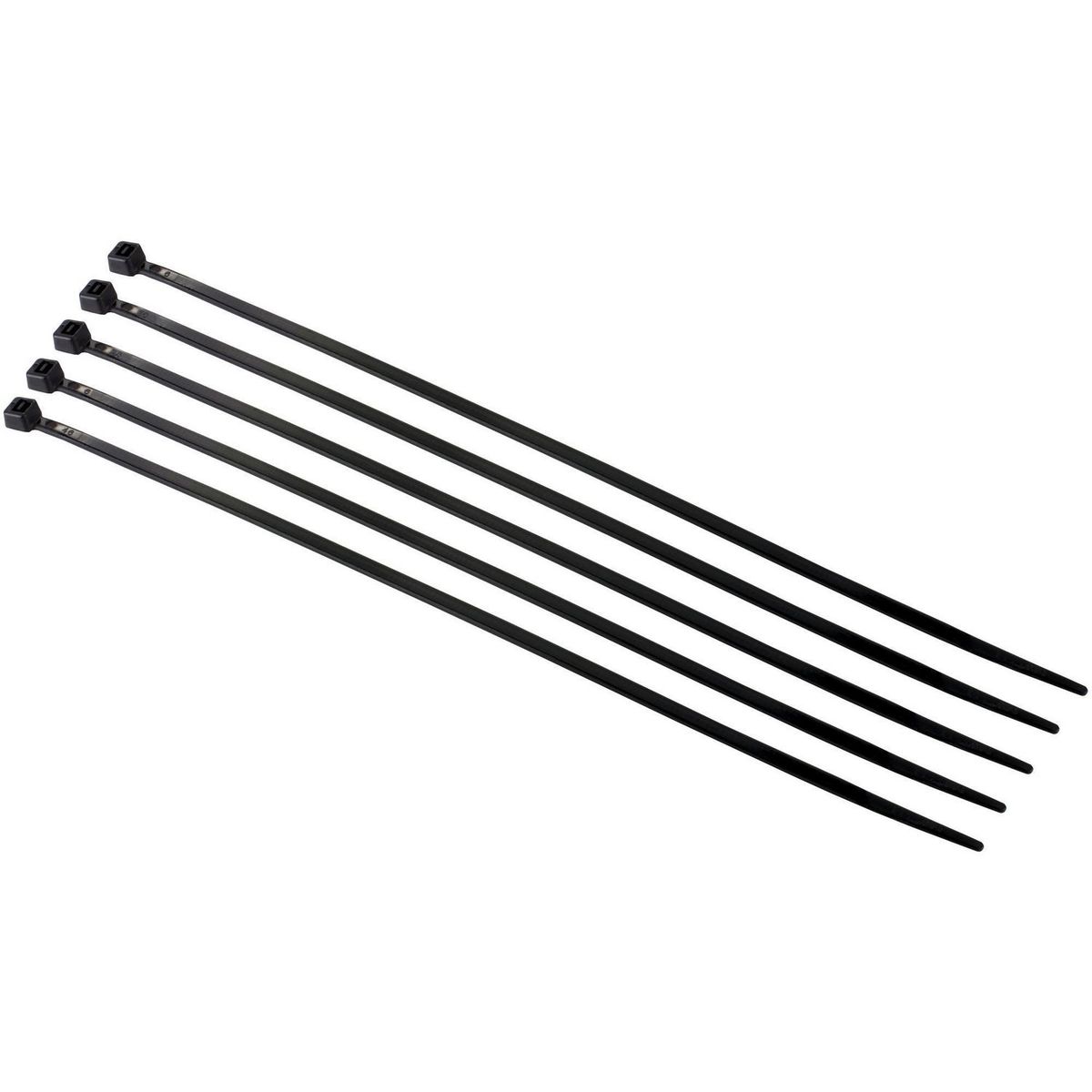 FIXSER - Cintillo Negro Por 25 Unidades De 200mm x 3.6mm