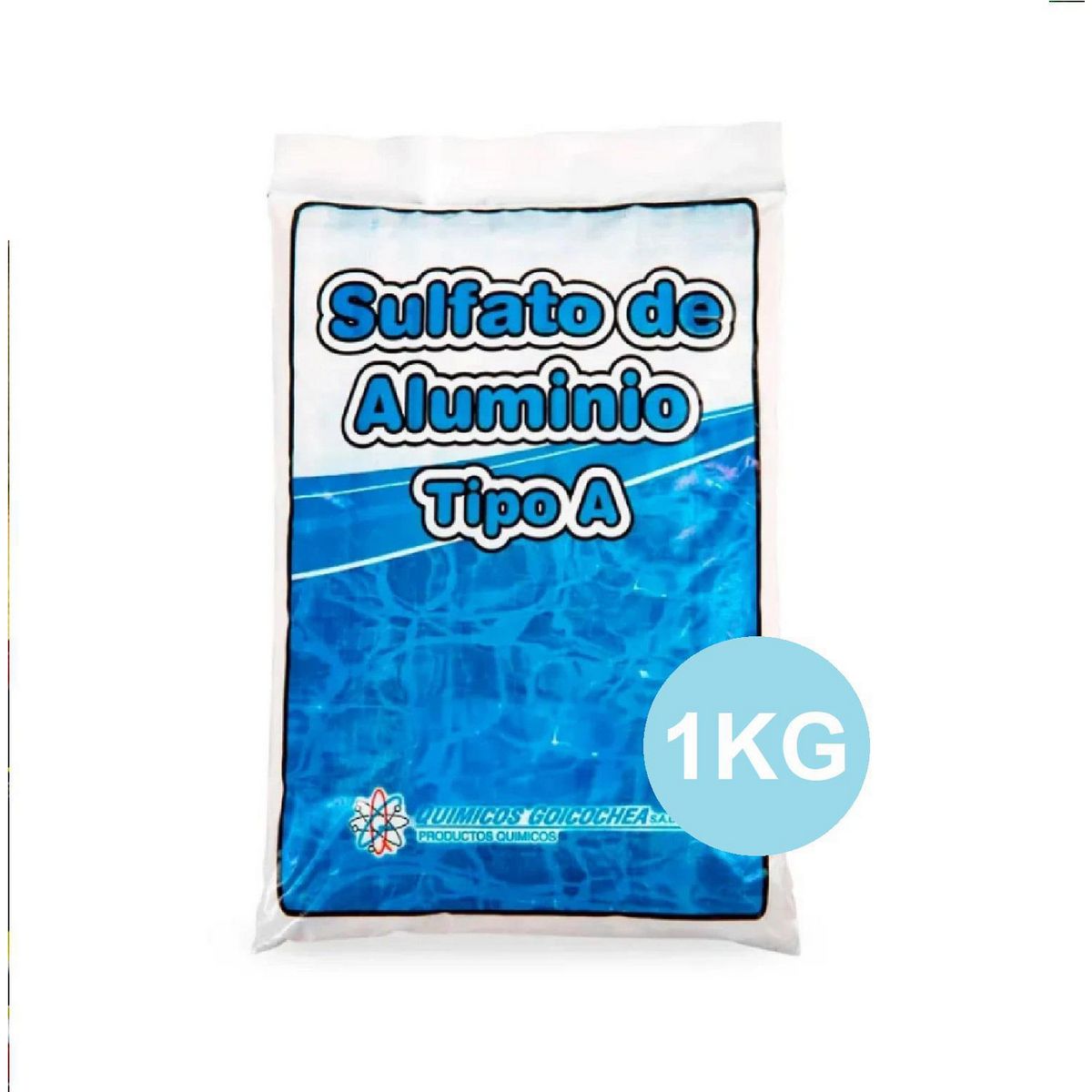 PLUSCHLOR - Sulfato de Aluminio Tipo A 1Kg