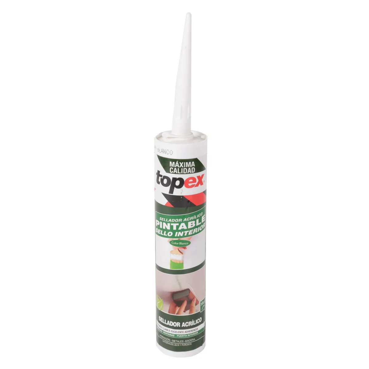 TOPEX - Sellador acrílico blanco 300ml