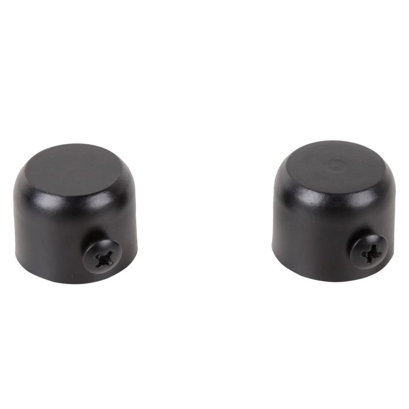 JUST HOME COLLECTION - Terminal Tope Negro 19mm