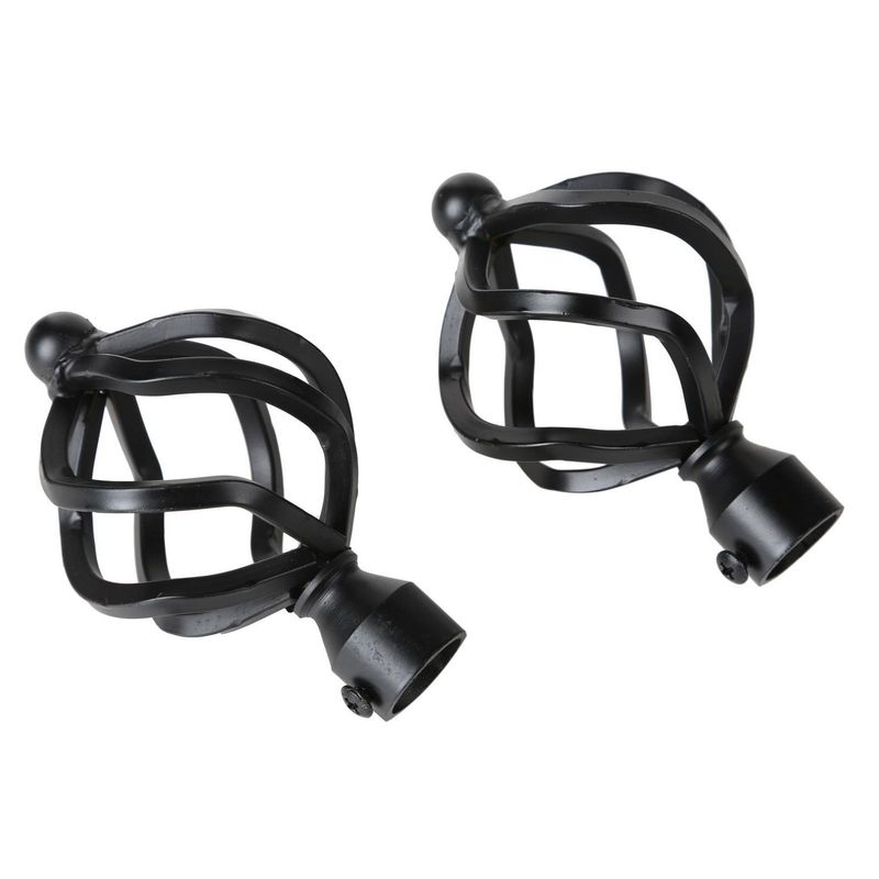 JUST HOME COLLECTION - Terminal Alambre Negro 19mm