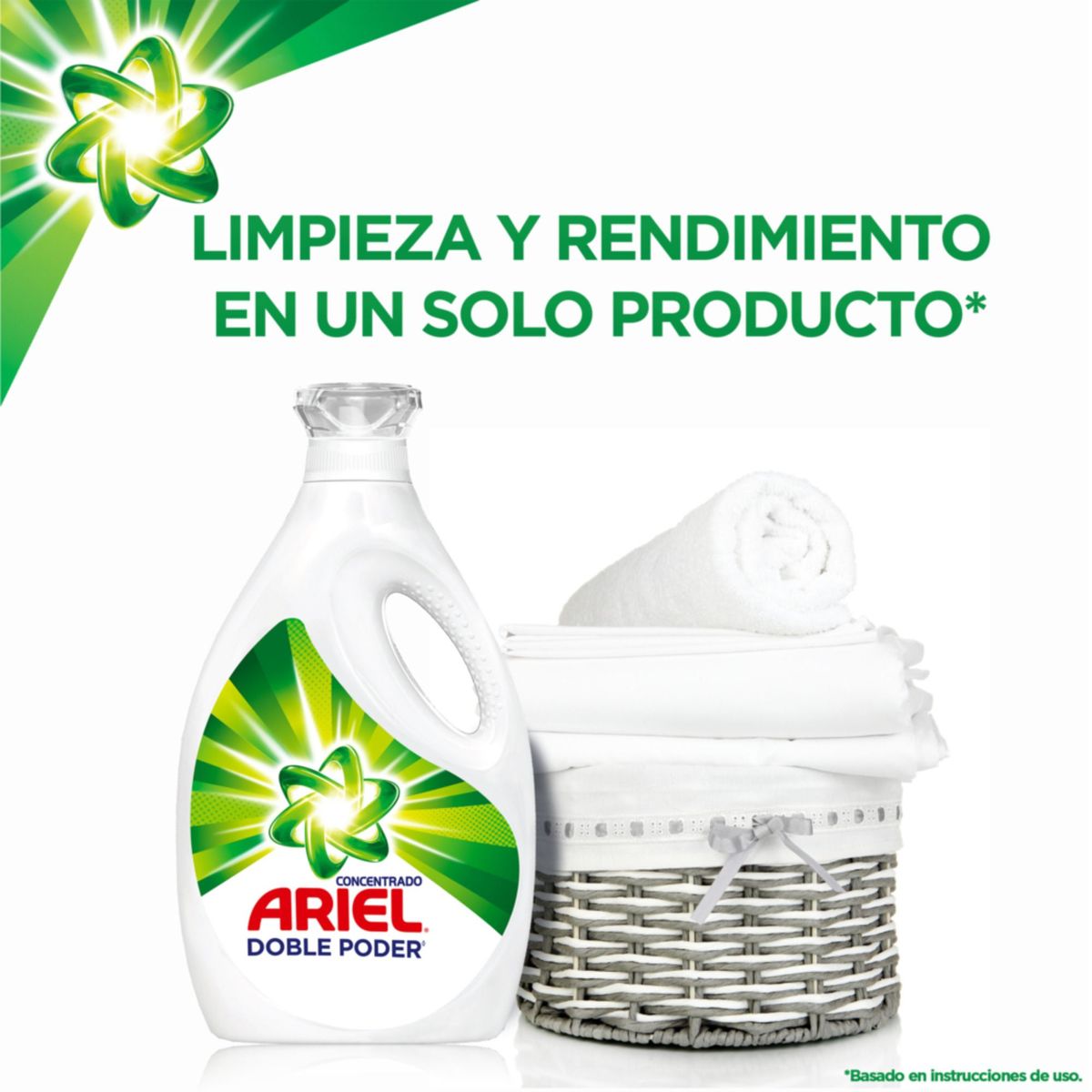 ARIEL - Detergente Líquido Ariel Pro Cuidado 3L