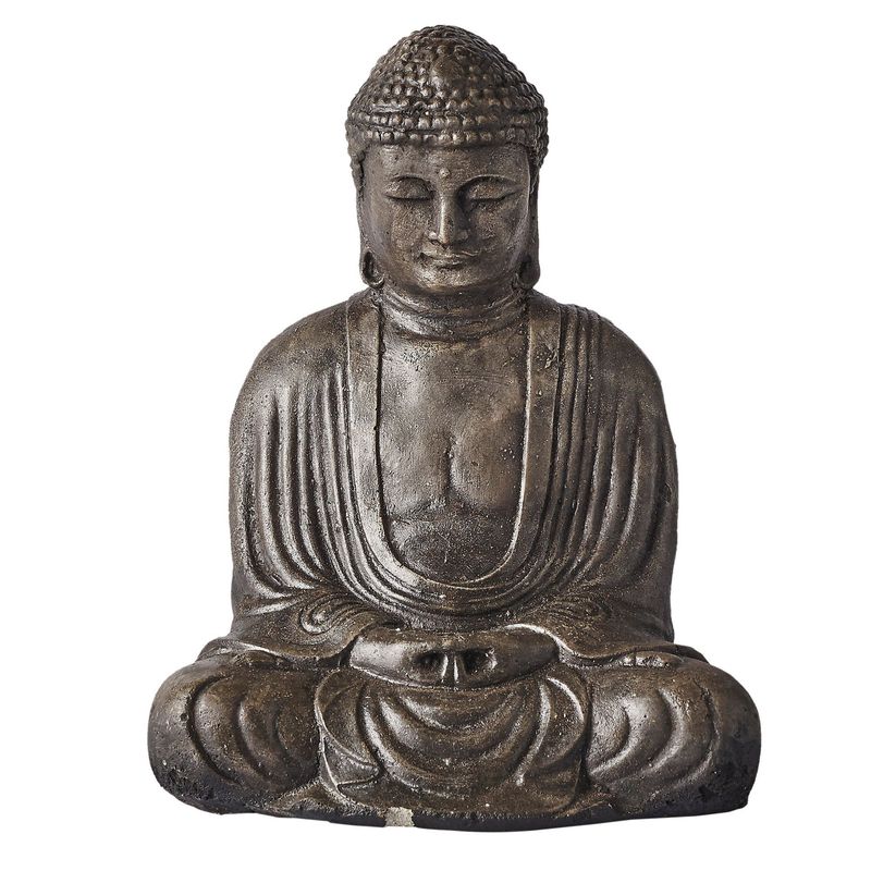 GENERICO - Figura Thai Budha Poliresina  16x20x12cm