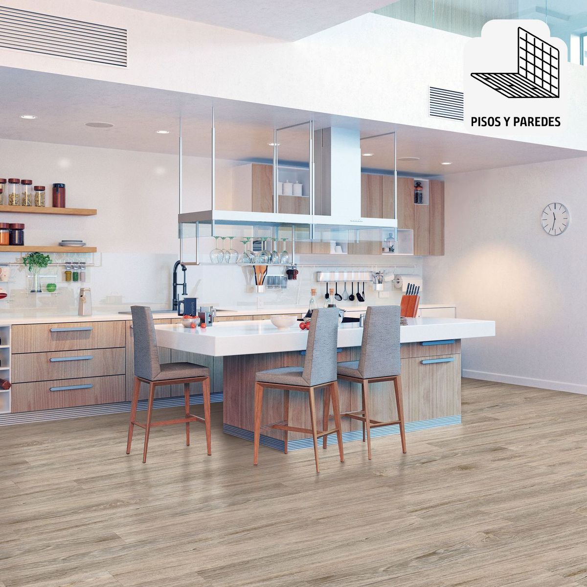 Porcelanato Natura Tortora 20x120cm 1.2m2, marca HOLZTEK - Foto Principal