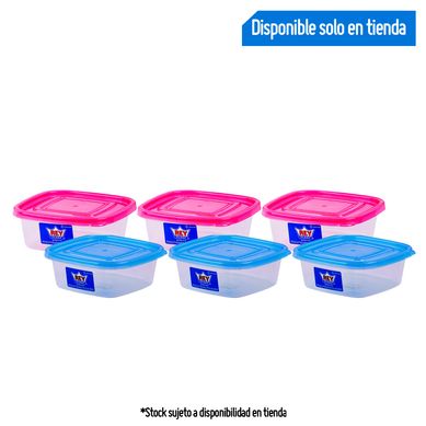 Set Biofood 6 piezas 810 ml