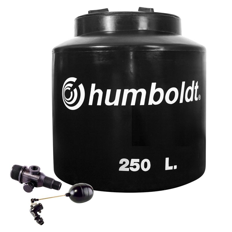 HUMBOLDT - Tanque de agua Negro Humboldt 250 L + Accesorios
